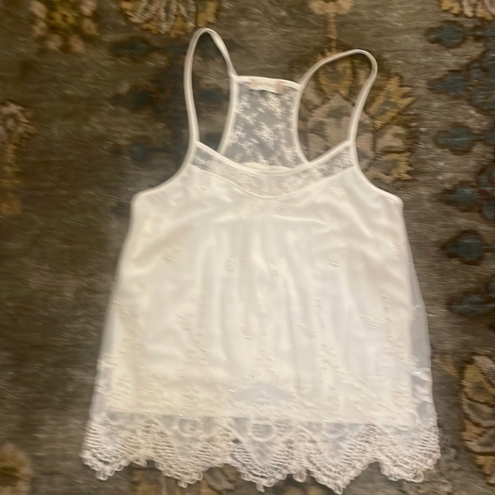 Ivory camisole by Altar’d State. Size Large
